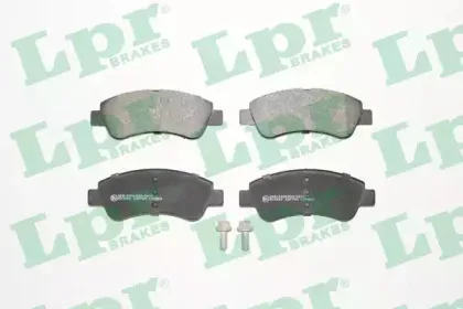 05P789 LPR Комплект тормозных колодок, дисковый тормоз