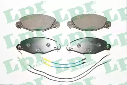 05P799 LPR Комплект тормозных колодок, дисковый тормоз