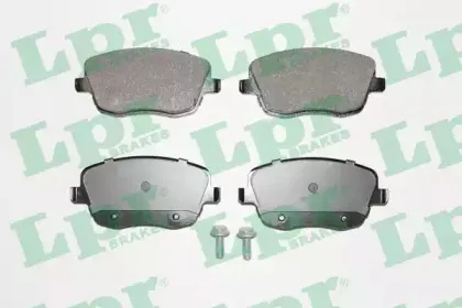 05P817 LPR Комплект тормозных колодок, дисковый тормоз