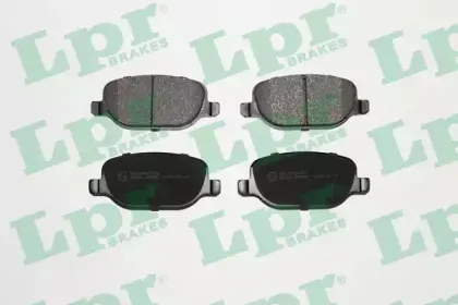 05P855 LPR Комплект тормозных колодок, дисковый тормоз