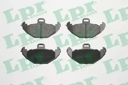 05P883 LPR Комплект тормозных колодок, дисковый тормоз