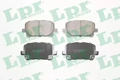 05P904 LPR Комплект тормозных колодок, дисковый тормоз
