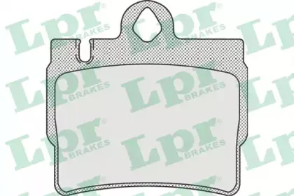05P905 LPR Комплект тормозных колодок, дисковый тормоз