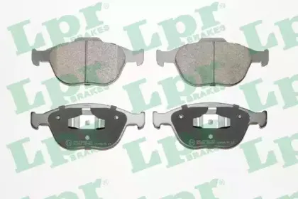 05P906 LPR Комплект тормозных колодок, дисковый тормоз