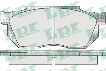 05P919 LPR Комплект тормозных колодок, дисковый тормоз