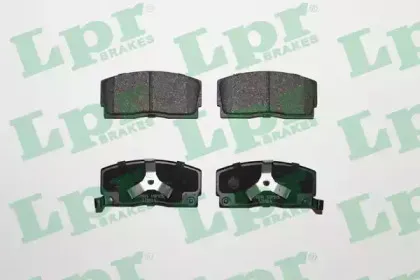 05P926 LPR Комплект тормозных колодок, дисковый тормоз