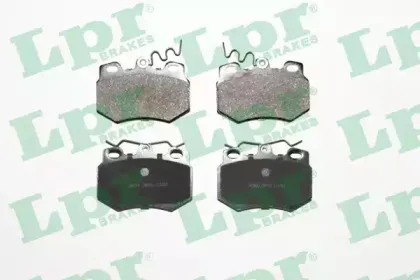 05P931 LPR Комплект тормозных колодок, дисковый тормоз