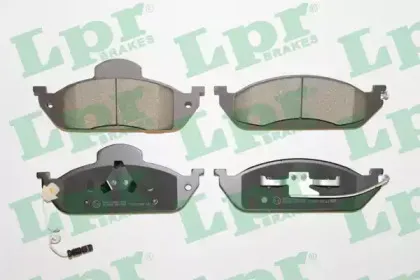 05P983 LPR Комплект тормозных колодок, дисковый тормоз