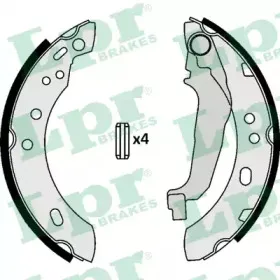 07090 LPR Комплект тормозных колодок