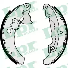 07550 LPR Комплект тормозных колодок