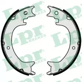 09590 LPR Комплект тормозных колодок, стояночная тормозная система