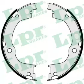09750 LPR Комплект тормозных колодок, стояночная тормозная система