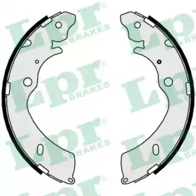09810 LPR Комплект тормозных колодок