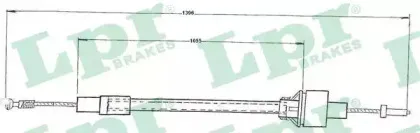 C0098C LPR Трос, управление сцеплением