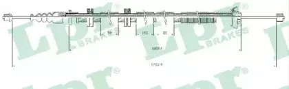 C0205B LPR Трос, стояночная тормозная система