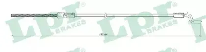 C0329B LPR Трос, стояночная тормозная система