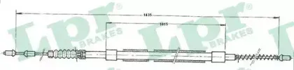 C0438B LPR Трос, стояночная тормозная система