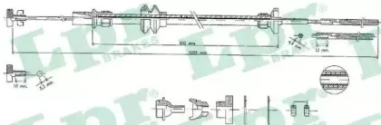 C0452C LPR Трос, управление сцеплением