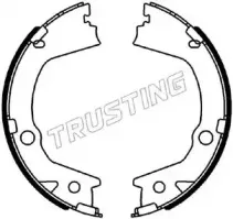 040.164 TRUSTING Комплект тормозных колодок, стояночная тормозная система