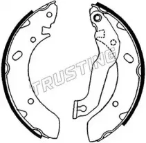 046.201 TRUSTING Комплект тормозных колодок