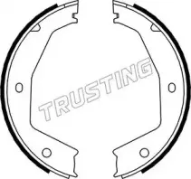 048.002 TRUSTING Комплект тормозных колодок, стояночная тормозная система