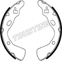 049.140 TRUSTING Комплект тормозных колодок