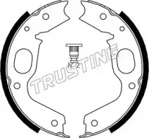 064.176 TRUSTING Комплект тормозных колодок, стояночная тормозная система