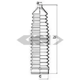 83760 SPIDAN Пыльник, рулевое управление