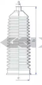 84216 SPIDAN Пыльник, рулевое управление