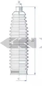84235 SPIDAN Пыльник, рулевое управление