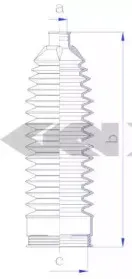 84239 SPIDAN Пыльник, рулевое управление