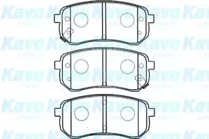 BP-4014 KAVO PARTS Комплект тормозных колодок, дисковый тормоз
