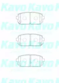 BP-4023 KAVO PARTS Комплект тормозных колодок, дисковый тормоз