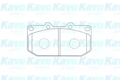 BP-6513 KAVO PARTS Комплект тормозных колодок, дисковый тормоз