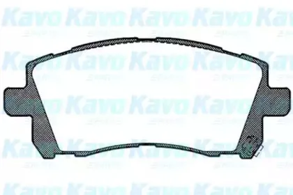 BP-8010 KAVO PARTS Комплект тормозных колодок, дисковый тормоз