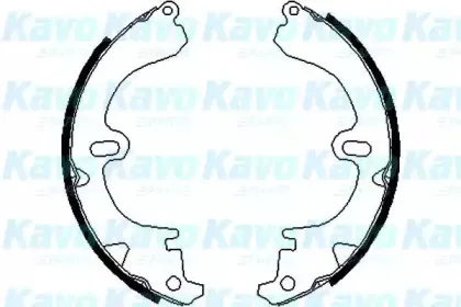 BS-9903 KAVO PARTS Комплект тормозных колодок