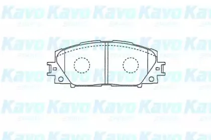 KBP-9140 KAVO PARTS Комплект тормозных колодок, дисковый тормоз