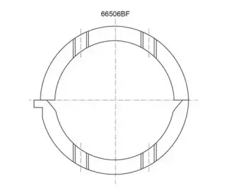 A2082STD GLYCO Дистанционная шайба, коленчатый вал