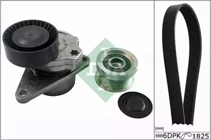 529 0032 10 INA Поликлиновой ременный комплект