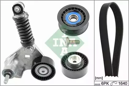 529 0104 10 INA Поликлиновой ременный комплект