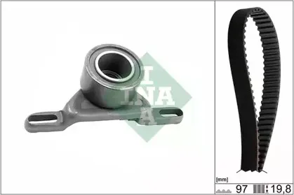 530 0014 10 INA Комплект ремня ГРМ