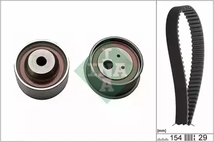 530 0307 10 INA Комплект ремня ГРМ