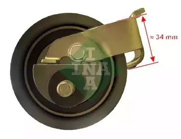 531 0399 20 INA Натяжной ролик, ремень ГРМ