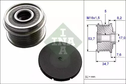 535 0211 10 INA Механизм свободного хода генератора