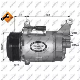 32409 NRF Компрессор, кондиционер