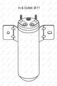 33162 NRF Осушитель, кондиционер