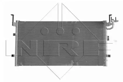 350004 NRF Конденсатор, кондиционер