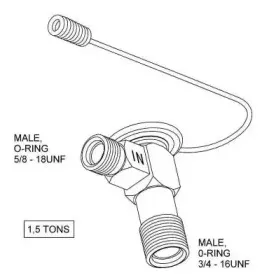 38458 NRF Расширительный клапан, кондиционер