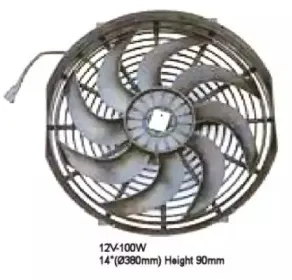 47436 NRF Вентилятор, охлаждение двигателя