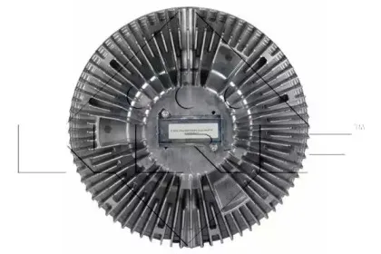 49028 NRF Сцепление, вентилятор радиатора